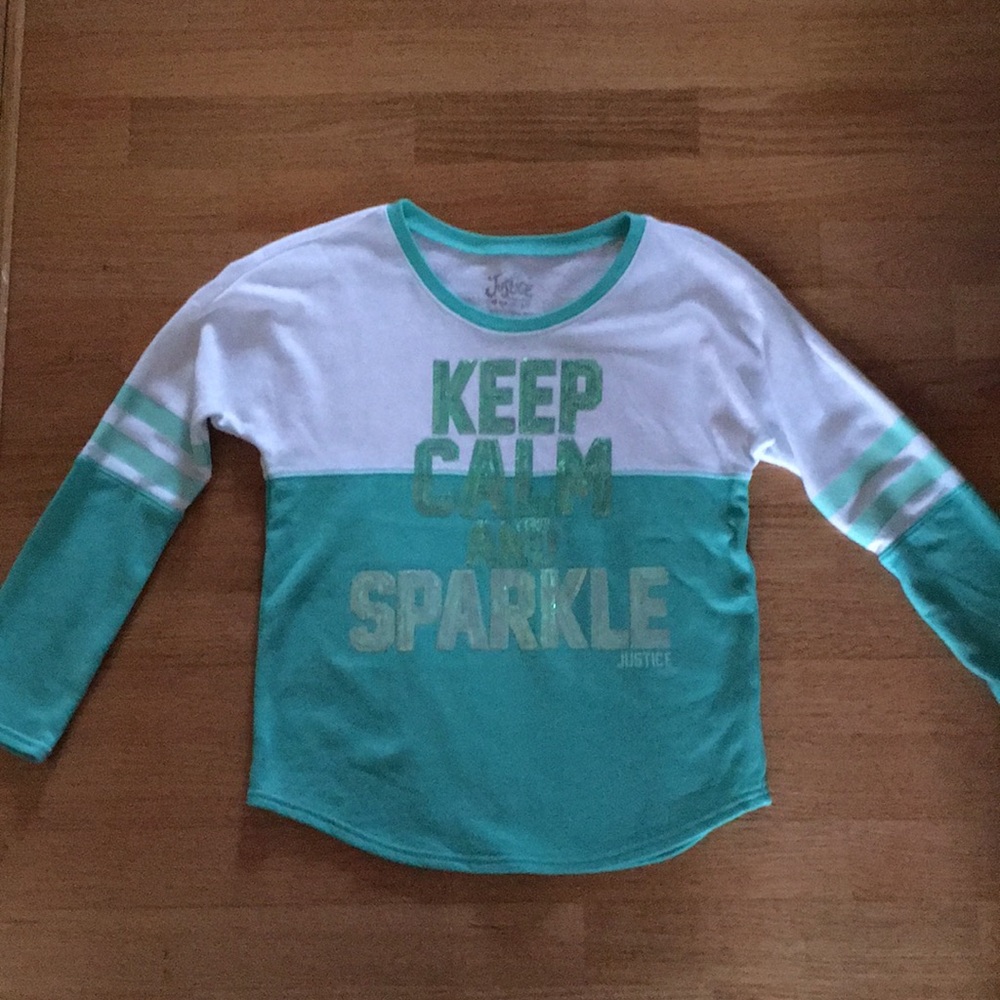 Justice crew neck